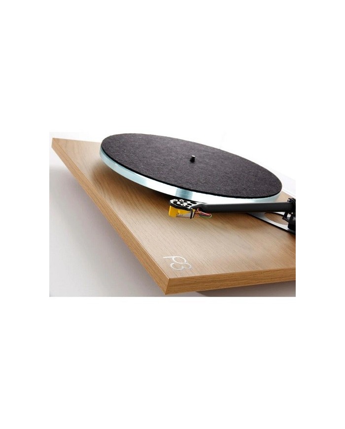 Giradischi con trazione a cinghia e motore 24v Rega Planar 3 Light Oak