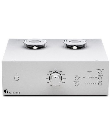Stadio Phono valvolare MM MC Dual Mono Pro-Ject Tube Box DS3 B Silver