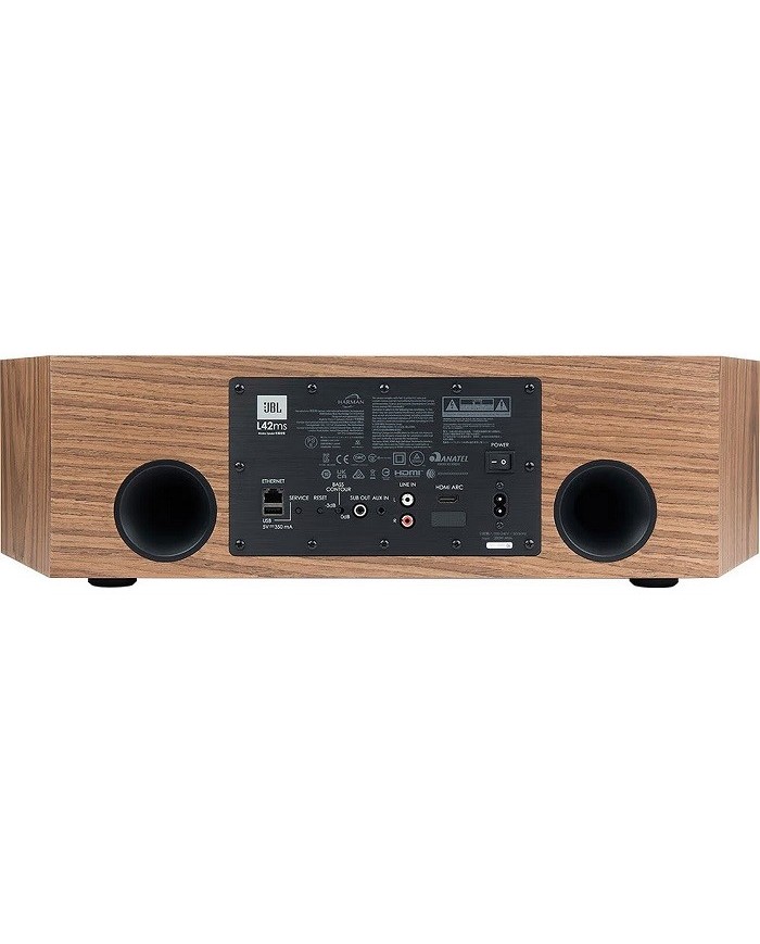 Sistema hi-fi integrato con DAC e WIFI JBL L42ms Legno Noce Naturale