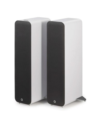 Diffusori da pavimento amplificati wireless Q Acoustics M40 Bianchi