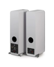Diffusori da pavimento amplificati wireless Q Acoustics M40 Bianchi