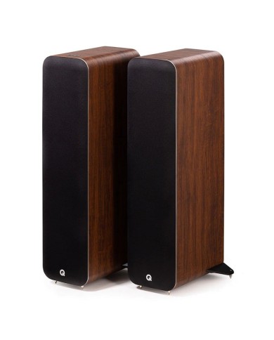 Diffusori da pavimento amplificati wireless Q Acoustics M40 Noce