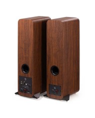 Diffusori da pavimento amplificati wireless Q Acoustics M40 Noce