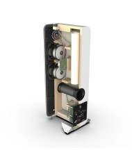 Diffusori da pavimento amplificati wireless Q Acoustics M40 Bianchi