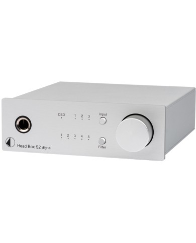 PRO-JECT HEAD BOX S2 DIGITAL AMPLIFICATORE PER CUFFIE E DAC 32BIT DSD512 NUOVO