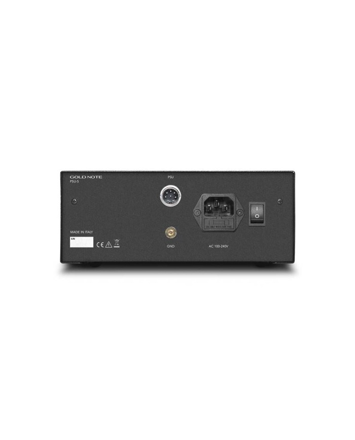 Alimentazione esterna dedicata al pre-phono PH-5 Gold Note PSU 5 Nero