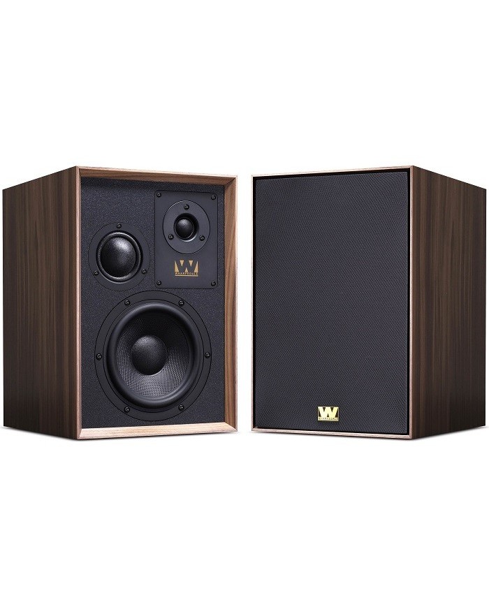 Wharfedale Super Denton Diffusore bookshelf 3 vie serie Heritage Walnut