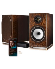 Triangle Capella  Diffusori attivi wireless con tecnologia WiSA Brown