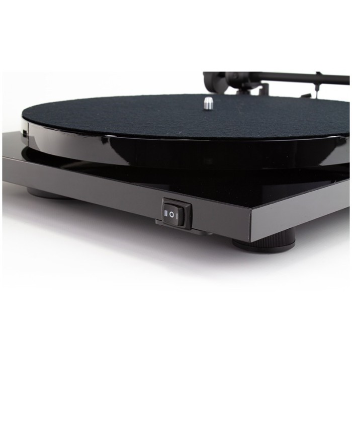 Giradischi Bluetooth 5.0 con pre-phono  Pro-Ject E1 BT   Nero lucido