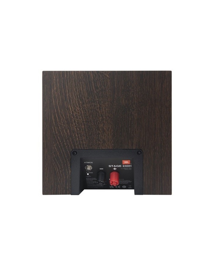 JBL 240H Diffusore cassa chiusa Surround o Dolby Atmos Espresso Black