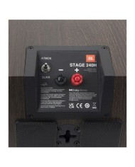 JBL 240H Diffusore cassa chiusa Surround o Dolby Atmos Espresso Black