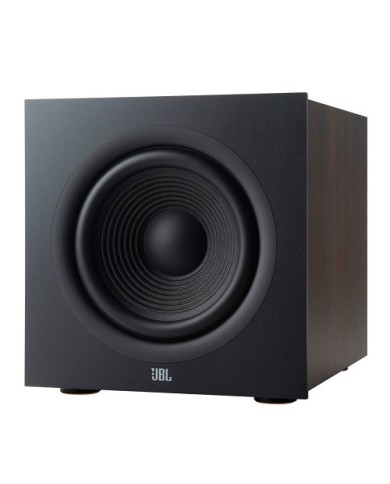JBL 200P Subwoofer attivo a fuoco frontale da 10 pollici Espresso Black