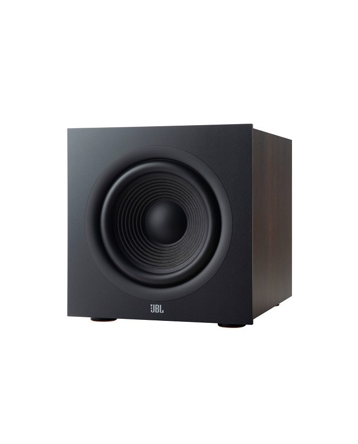 JBL 200P Subwoofer attivo a fuoco frontale da 10 pollici Espresso Black