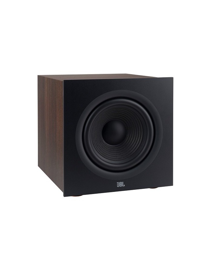JBL 200P Subwoofer attivo a fuoco frontale da 10 pollici Espresso Black
