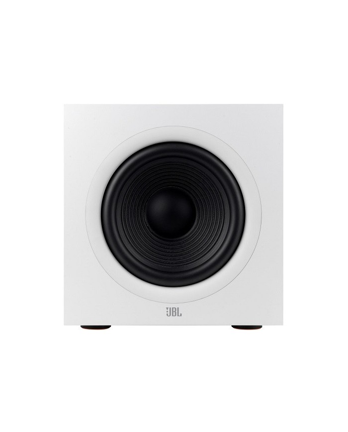 JBL 200P Subwoofer attivo a fuoco frontale da 10 pollici Oak White