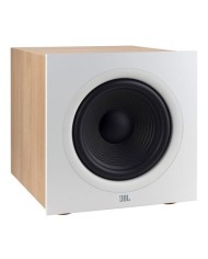 JBL 200P Subwoofer attivo a fuoco frontale da 10 pollici Oak White