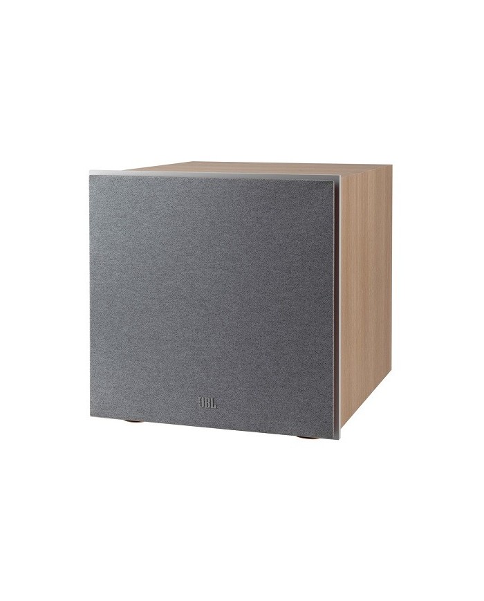 JBL 200P Subwoofer attivo a fuoco frontale da 10 pollici Oak White