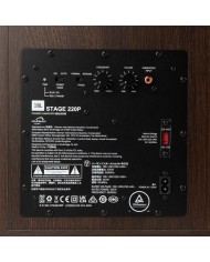 JBL 220P Subwoofer attivo a fuoco frontale da 12 pollici Espresso Black