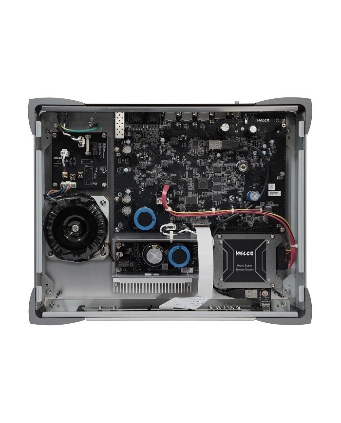 Llibreria musicale digitale Server audio con SSD Melco N1 S38 Silver