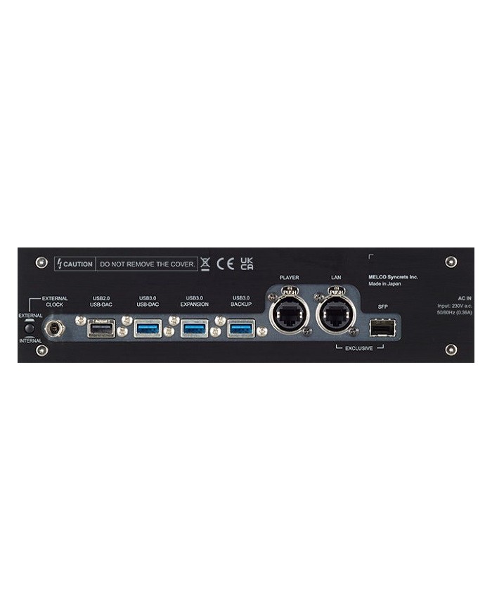 Llibreria musicale digitale Server audio con SSD Melco N1 S38 Silver
