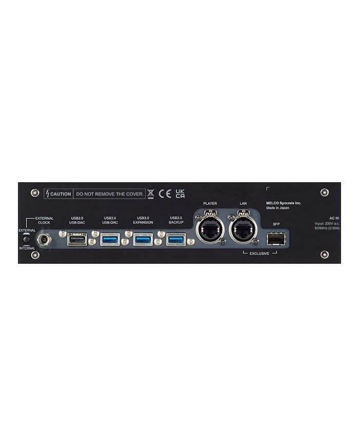 Llibreria musicale digitale Server audio con SSD Melco N1 S38 Black