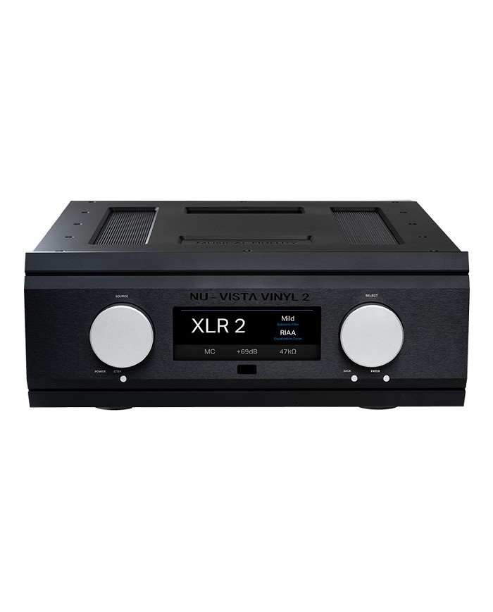 Stadio Phono MM MC in classe A Musical Fidelity Nu Vista Vinyl 2 Black