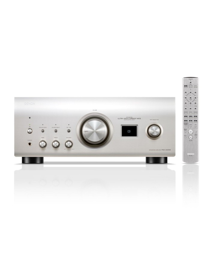 Amplificatore integrato stereo con DAC e phono Denon PMA 3000NE Silver