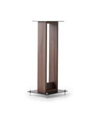 Coppia di Stand stile retrò per diffusori Norstone Alva Plus  Walnut