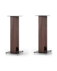 Coppia di Stand stile retrò per diffusori Norstone Alva Plus  Walnut