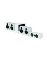 Sistema Home Theatre  Satin Q Acoustics 3010C 5.1 Cinema Pack Satin White