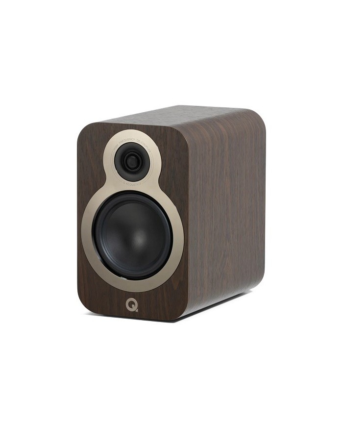 Diffusore da stand a 2 vie in bass reflex Q Acoustics 3020C Walnut