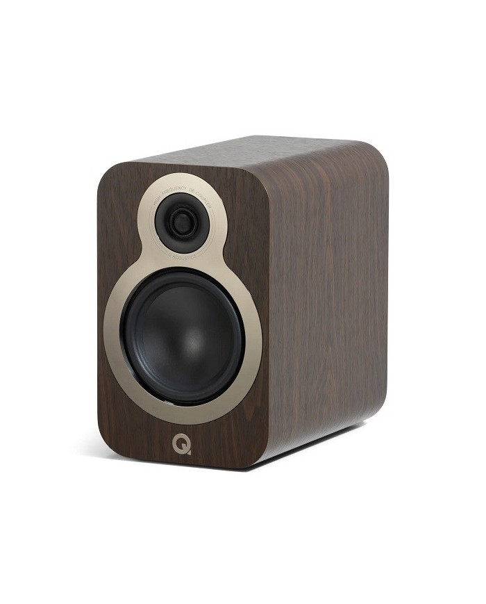 Diffusore da stand a 2 vie in bass reflex Q Acoustics 3030C Walnut