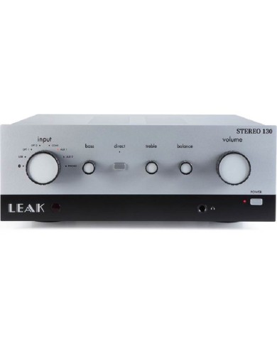 Amplificatore integrato stereo con DAC  Leak Stereo 130 Silver