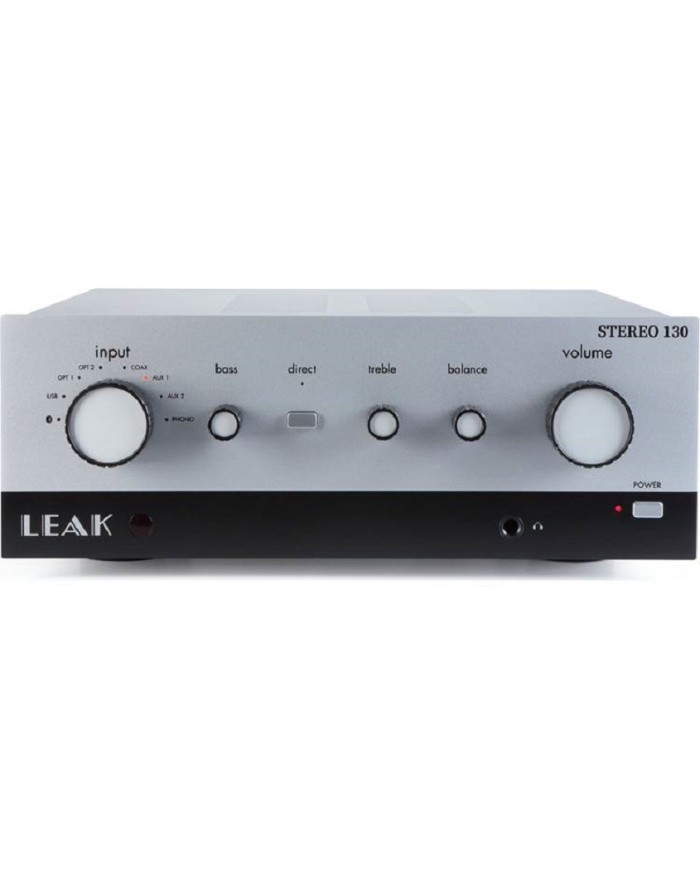 Amplificatore integrato stereo con DAC  Leak Stereo 130 Silver
