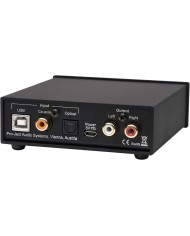 Pro-Ject PRE BOX S2 DIGITAL Preamplificatore DAC e Amplificatore Cuffia Nero