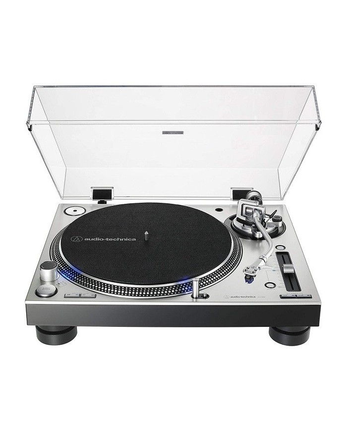 Audio-Technica AT-LP140XP giradischi silver con testina AT-XP3