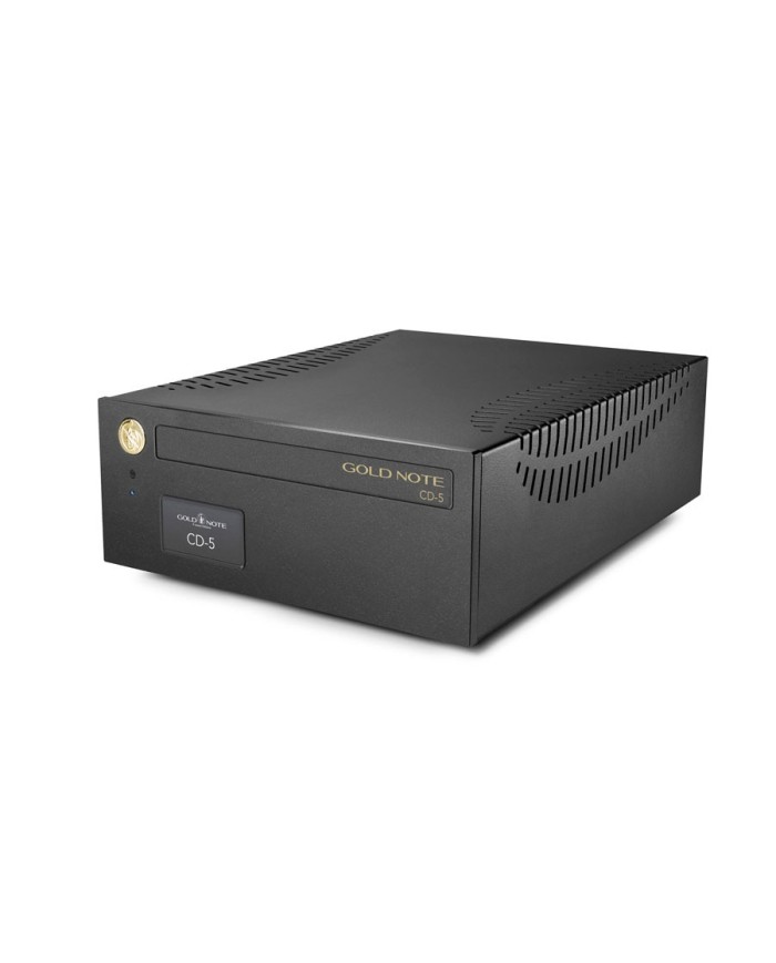 Lettore CD con DAC e meccanica ad alta precisione Gold Note CD 5 Black