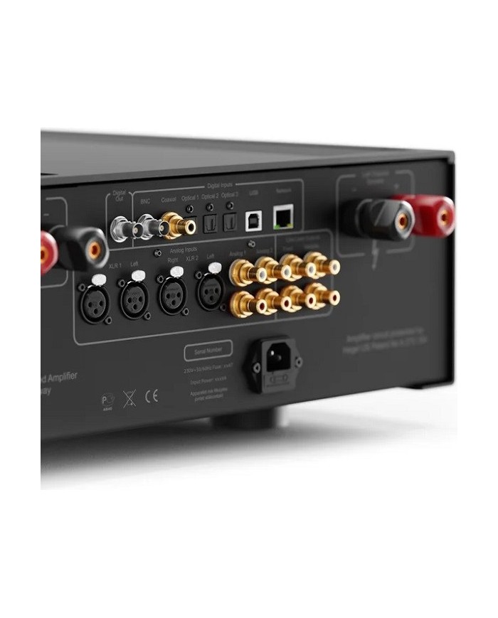 Amplificatore integrato stereo Dual Mono con streamer DAC HEGEL H600