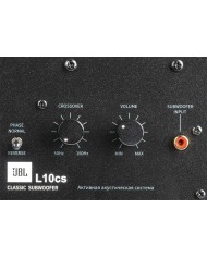 Subwoofer attivo cono da 25 cm della Serie Classic JBL L10cs Black