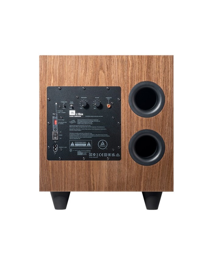 Subwoofer attivo cono da 25 cm della Serie Classic JBL L10cs Walnut