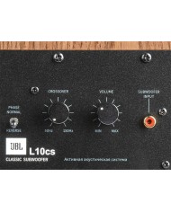 Subwoofer attivo cono da 25 cm della Serie Classic JBL L10cs Walnut