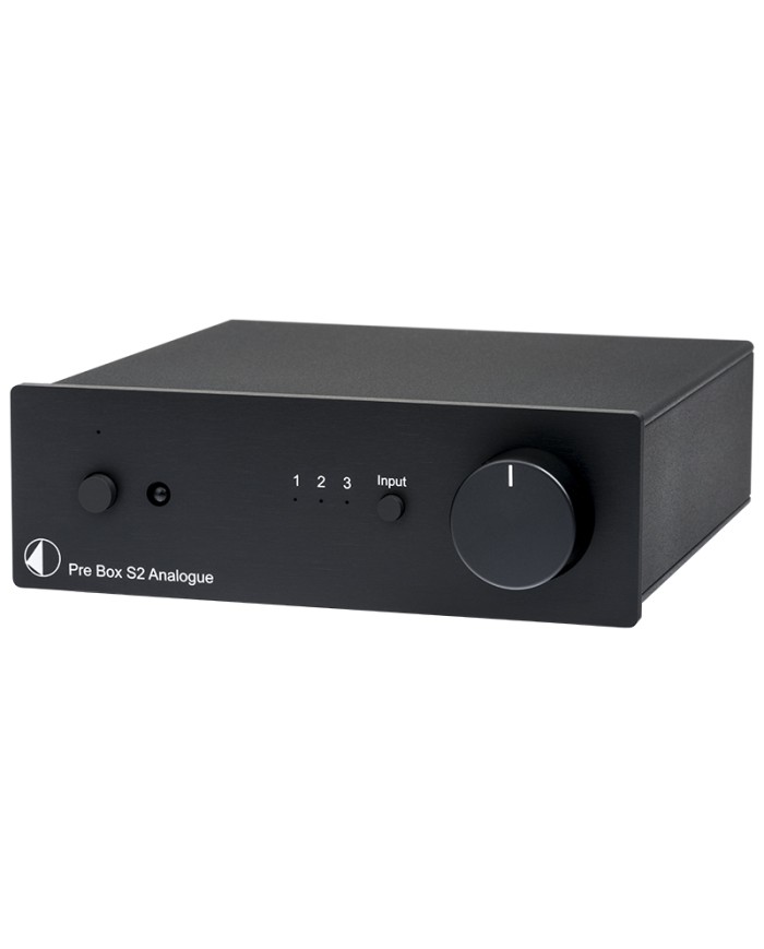 Pro-Ject PRE BOX S2 ANALOGUE Preamplificatore Analogico Nero