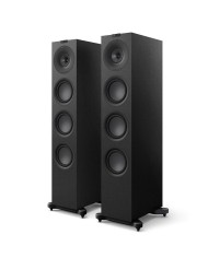 Coppia di diffusori da pavimento 3 vie bass reflex Kef Q11 Meta Black