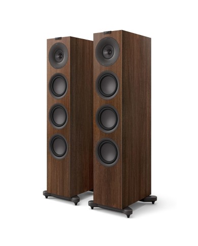 Kef Q11 Meta Coppia di diffusori da pavimento Walnut
