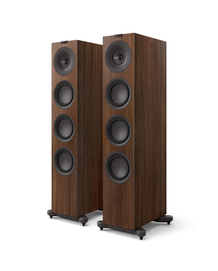 Kef Q11 Meta Coppia di diffusori da pavimento Walnut