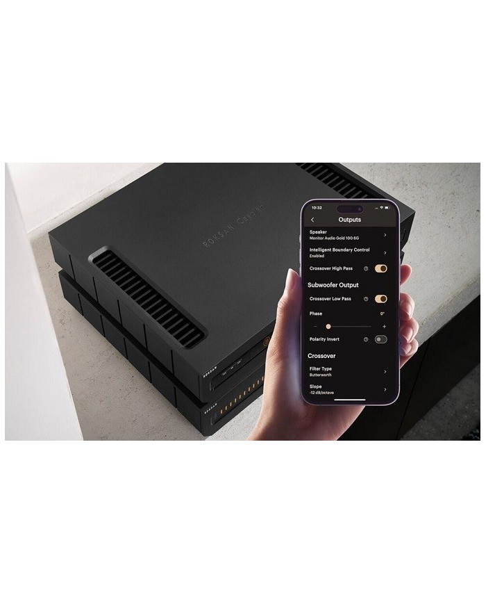 Integrato stereo con DAC Roksan Caspian 4G Streaming Amplifier Black