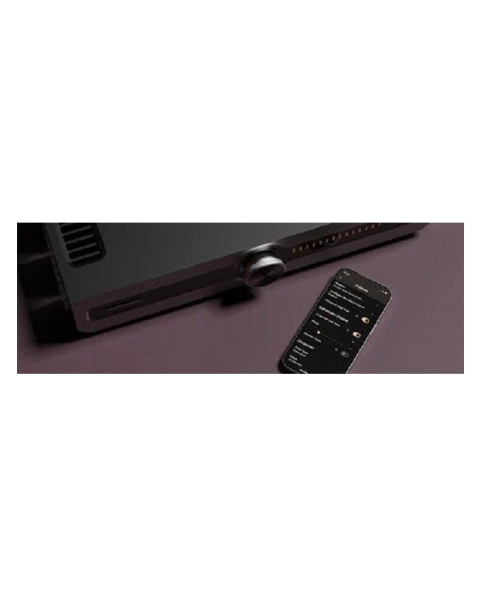 Amplificatore integrato stereo con Streamer Roksan Attessa Black