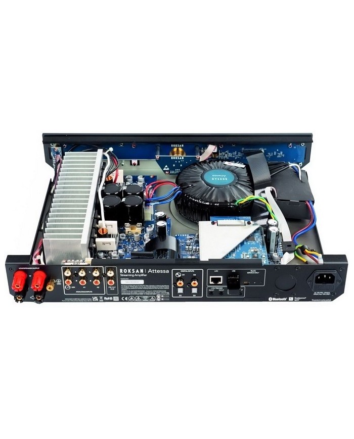 Amplificatore integrato stereo con Streamer Roksan Attessa Silver