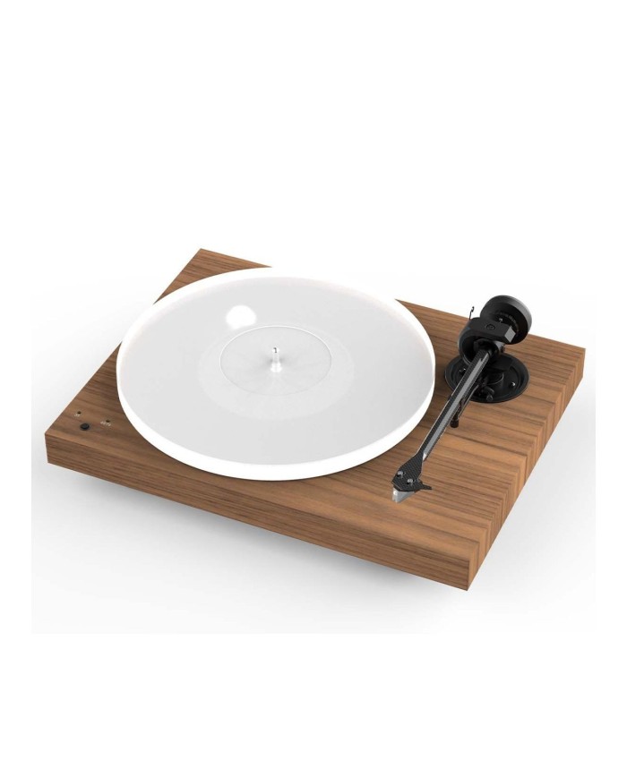 Giradischi con trazione a cinghia con tesrtina MM Pro-Ject X1 B Walnut