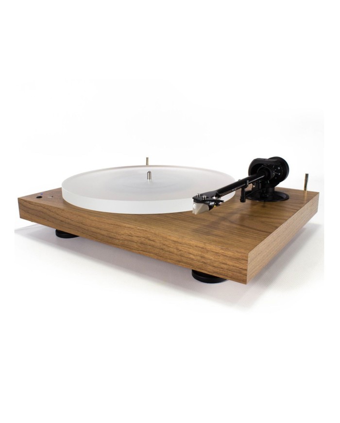 Giradischi con trazione a cinghia con tesrtina MM Pro-Ject X1 B Walnut